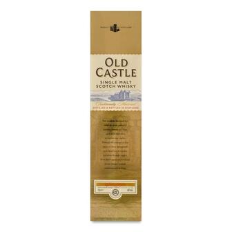 Віскі Old Castle Single Malt Scotch Whisky GB 0,7л