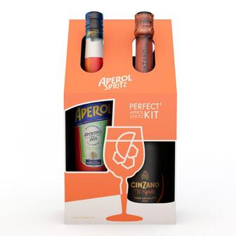 Набір Аперитив Aperol 0.7 л, 11% + Вино ігристе Cinzano Pro-Spritz – Італійський коктейль шт