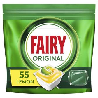 Капсули для ПММ Fairy Original все в 1 аромат лимону 55 шт.