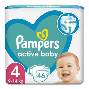 Підгузники Pampers Active Baby Maxi 9-14кг 46 шт.