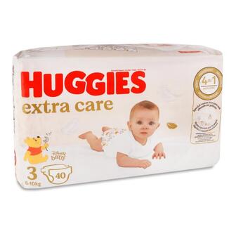 Підгузники Huggies Extra Care 3 6-10 кг 40шт