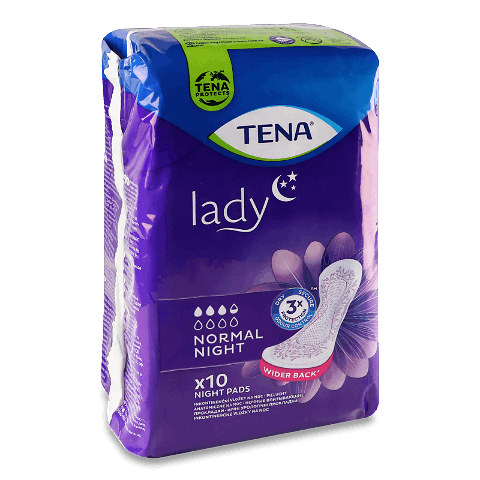 Прокладки урологічні Tena Lady Normal Night 10шт