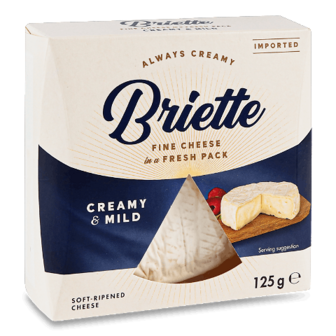 Сир Briette Creamy&Mild 60% 125г