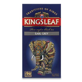 Чай чорний Kingsleaf Earl grey 100г