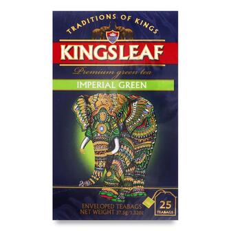 Чай зелений Kingsleaf Imperial green конверт 25*1,5г