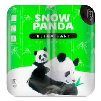Папір туалетний Сніжна панда Ultra Care 4шт