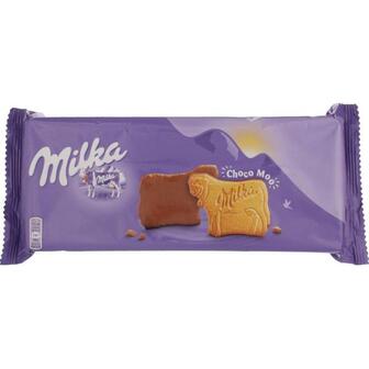 Печенье Milka в шоколадной глазури 200г