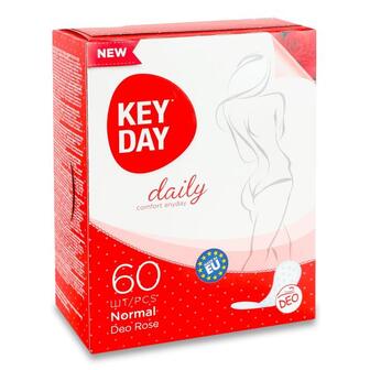 Прокладки щоденні Key Day Daily Троянда 60шт
