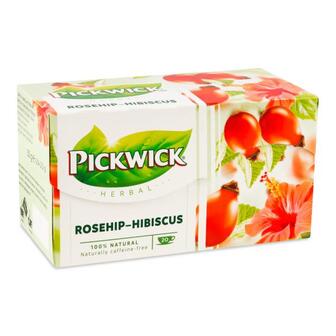 Чай трав`яний Pickwick шипшина-гібіскус 20*2,5г