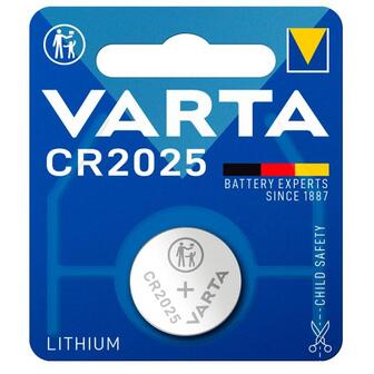 Батарейка VARTA CR 2025 BLI 1 LITHIUM шт