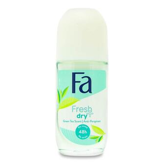 Дезодорант-ролик Fa Fresh&Dry аромат зеленого чаю 50мл