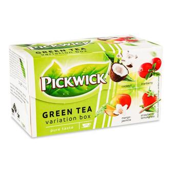 Чай зелений Pickwick Асорті шматочками фруктів-ягід 4*5*1,5г 30г