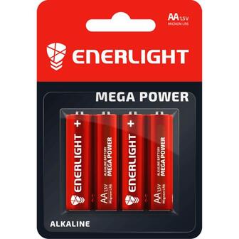 Батарейка Enerlight Mega Power Alkaline AA 4шт