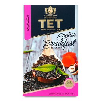 Чай чорний ТЕТ English Breakfast 20*2г
