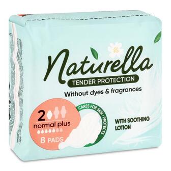 Прокладки Naturella Tender Protection Normal Plus 8шт