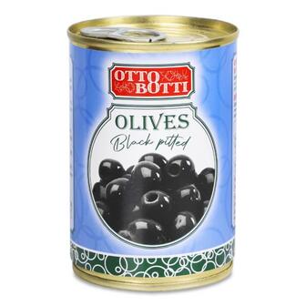 Оливки чорні Otto Botti без кісточок 300мл