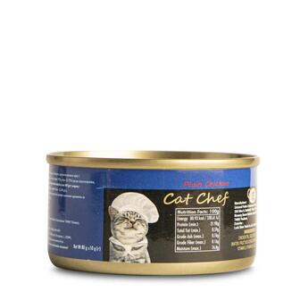 Корм для котів Cat Chef м’ясо курки 80г
