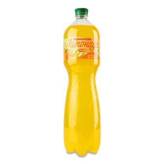 Напій соковмісний Моршинська Лимонада апельсин, персик 1,5л