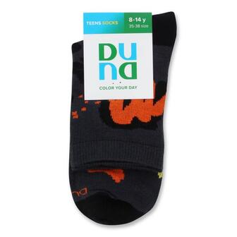 Шкарпетки дитячі Duna 4051 темно-сірі р.22-24 шт
