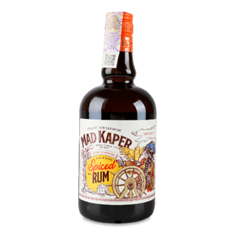Напій на основі рому Mad Kaper Rum Spiced 0,7л