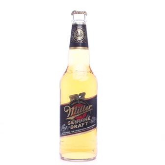 Пиво Miller Genuine Draft світле 0,45л