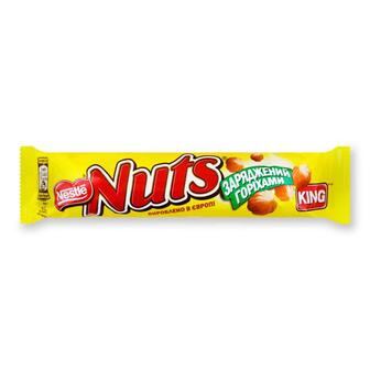 Батончик Nuts King size шоколадний 60г