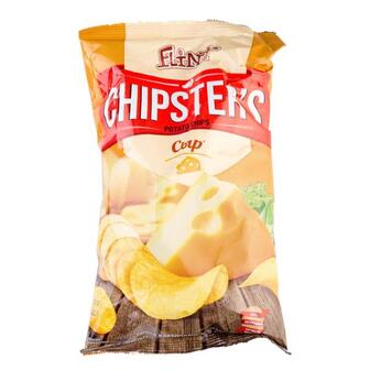 Чипси Flint Chipster`s натуральні зі смаком сиру 70г