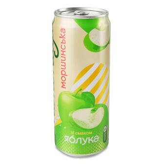 Напій соковий Моршинська Лимонада яблуко з/б 0,33л