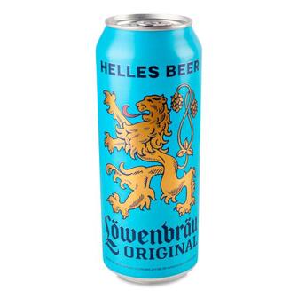 Пиво Lowenbrau Original світле 5,1% з/б 0,5л