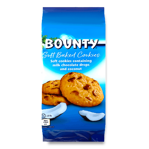 Печиво Bounty з кокосом 180г