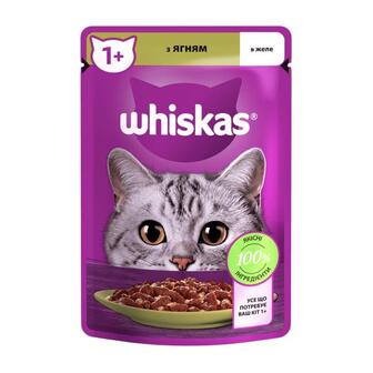 Корм для котів Whiskas з ягням в желе 85г