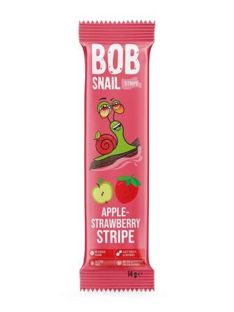 Цукерка Bob Snail яблучно-полунична 14г