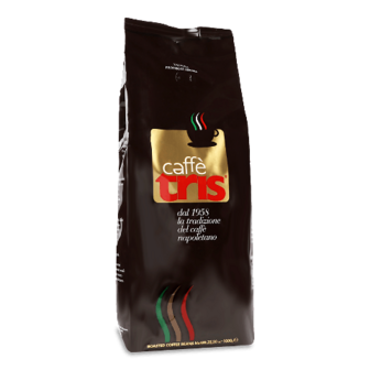 Кава зерно Caffe Tris смажена 1000г