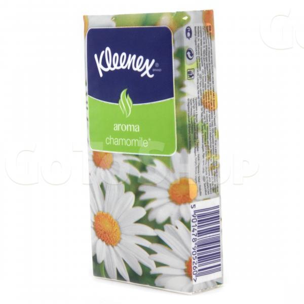 Хусточки паперові Kleenex Ромашка шт