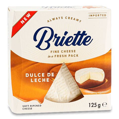 Сир Briette Dulce de Leche 60% 125г