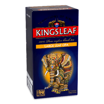 Чай чорний Kingsleaf Large Leaf OPA 100г
