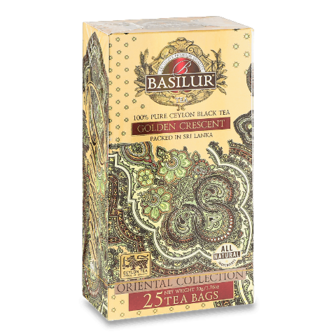 Чай чорний Basilur Oriental Golden crescent 25*2г