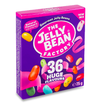 Цукерки The Jelly Bean Factory 36 Huge Flavours 75г
