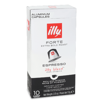 Кава мелена Illy Forte Espresso 10 капсул 57г