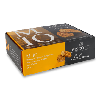 Тістечко Biscotti La Crema M-Io заварне 0,19кг