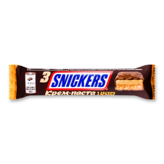 Батончик Snickers з арахісовим маслом 54,75г