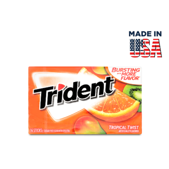 Гумка жувальна Trident тропічний смак 27г