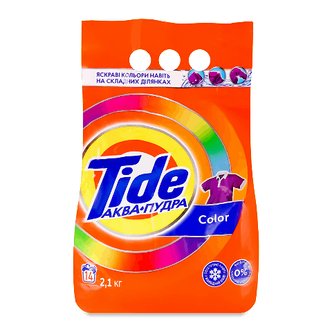 Порошок для прання Tide Color Аква-Пудра автомат 2,1кг