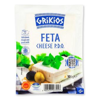 Сир Grikios Фета з козиного та овечого молока 43% 100г