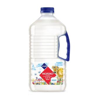 Молоко пастеризоване Премія питне 3,2% пляшка 2000 г