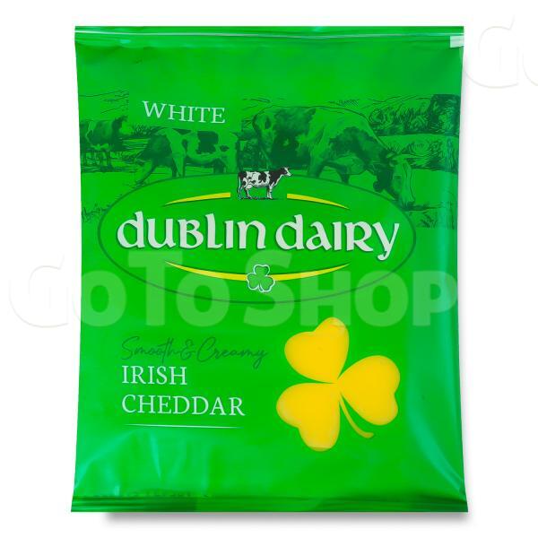 Сир Dublin Dairy Чеддер білий нарізаний з коров`ячого молока 48% 150г