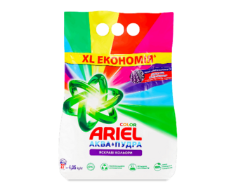 Порошок для прання Ariel Color Аква-Пудра автомат, 4,05кг