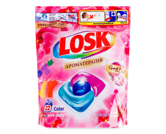 Капсули Losk Ароматерапія ефірні олії та аромат малазійської квітки, 22*12г