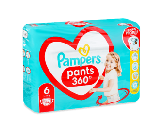 Підгузки-трусики Pampers Pants 6 (14-19 кг), 44шт