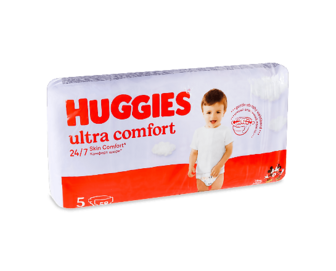 Підгузки Huggies Ultra Comfort 5 (12-22 кг), 58шт